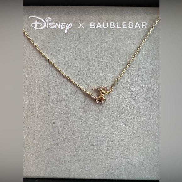 BAUBLEBAR Disney Minnie Mouse Asymmetrical Necklace New In Box - Picture 3 of 3